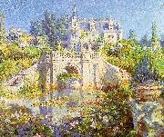 Colin Campbell Cooper A California Water Garden at Redlands Germany oil painting artist